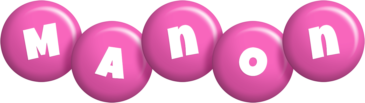 Manon candy-pink logo