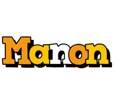 Manon cartoon logo