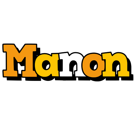 Manon cartoon logo