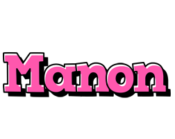 Manon girlish logo