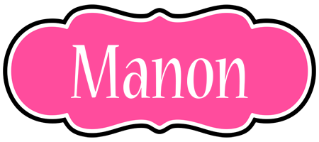 Manon invitation logo