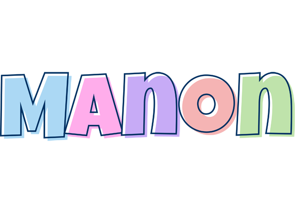 Manon pastel logo