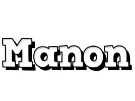 Manon snowing logo