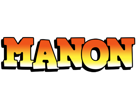 Manon sunset logo