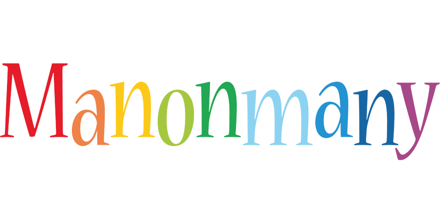 Manonmany birthday logo