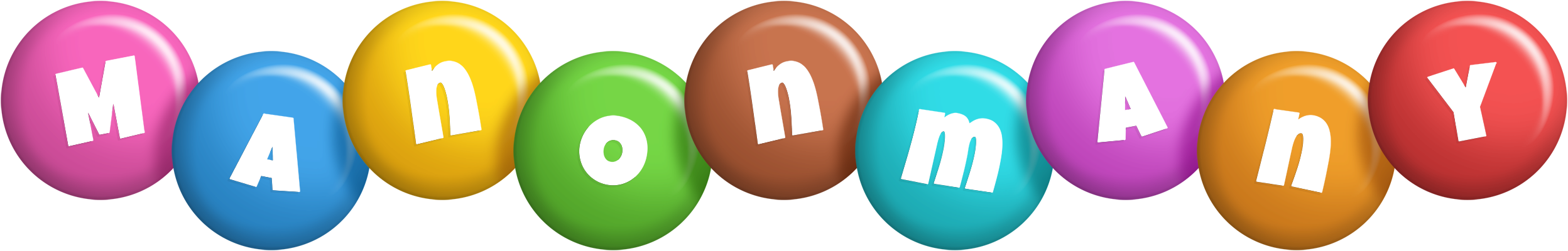Manonmany candy logo