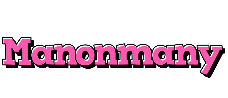 Manonmany girlish logo
