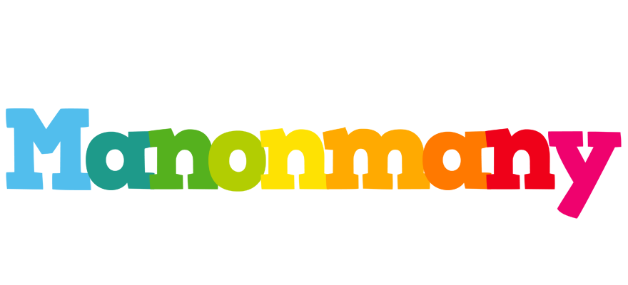 Manonmany rainbows logo