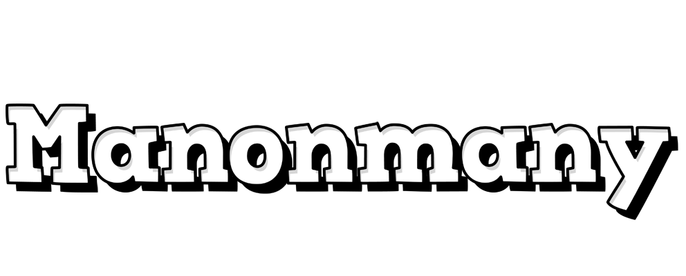 Manonmany snowing logo