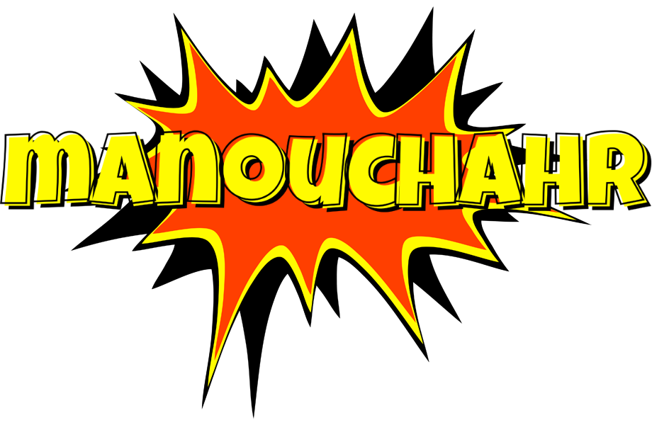 Manouchahr bazinga logo