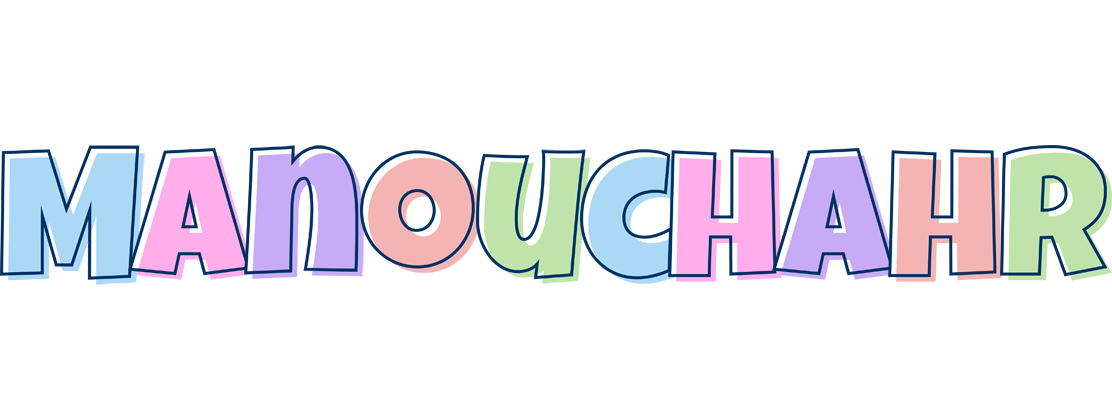 Manouchahr pastel logo