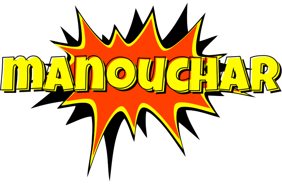 Manouchar bazinga logo