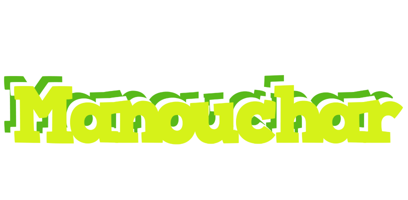 Manouchar citrus logo