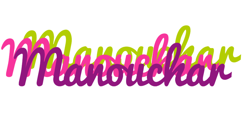 Manouchar flowers logo