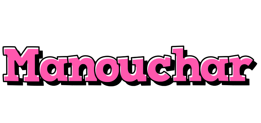 Manouchar girlish logo