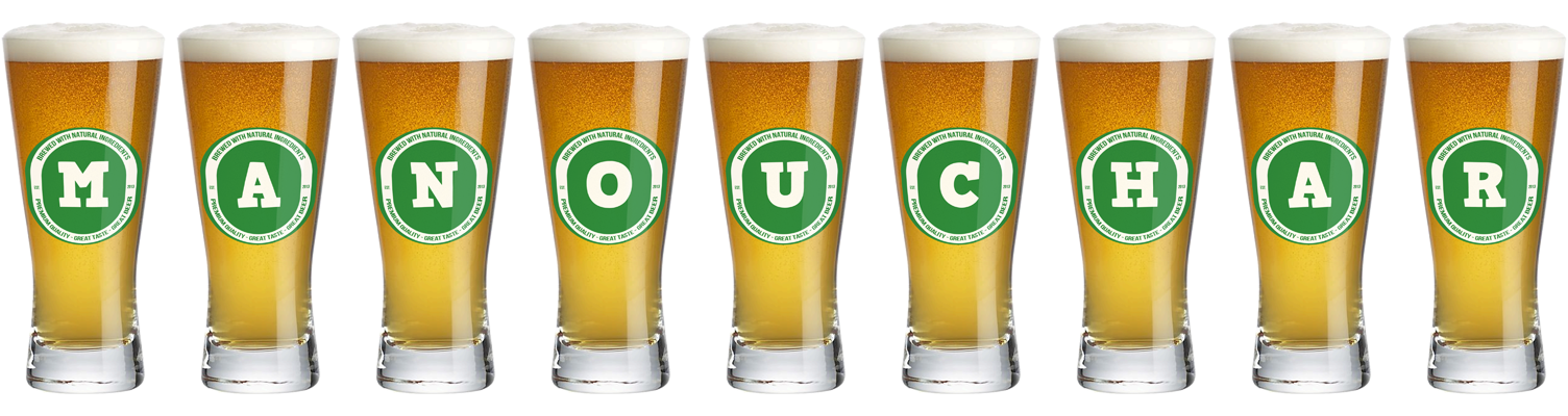 Manouchar lager logo