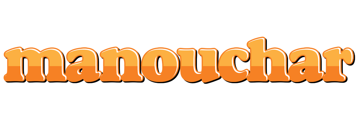 Manouchar orange logo
