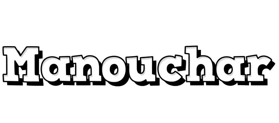 Manouchar snowing logo