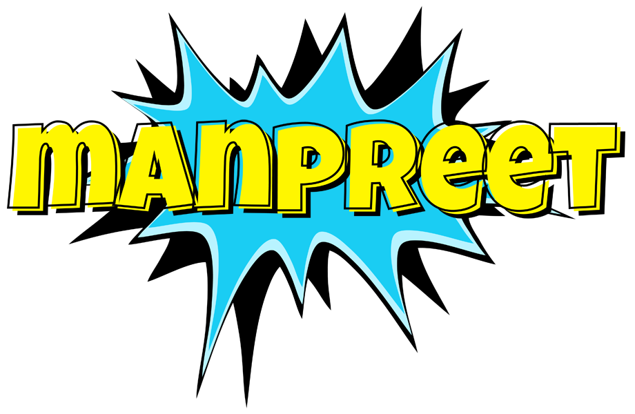 Manpreet amazing logo