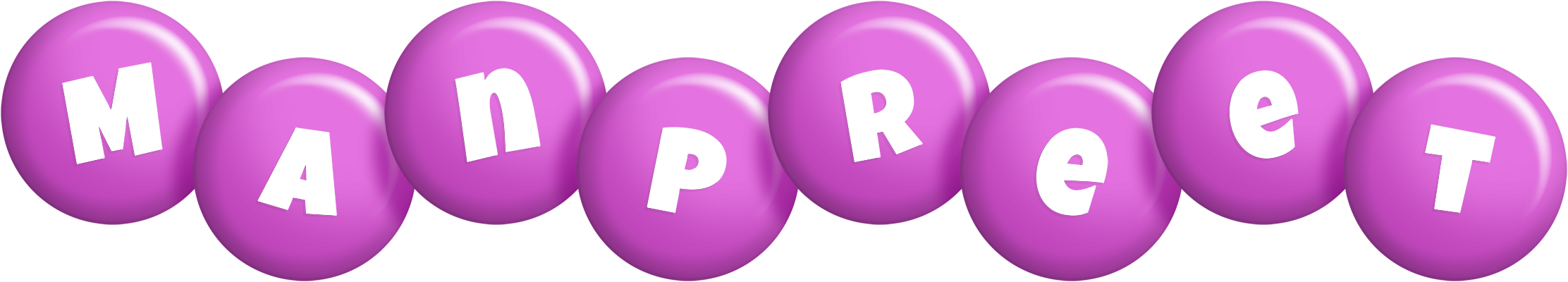 Manpreet candy-purple logo