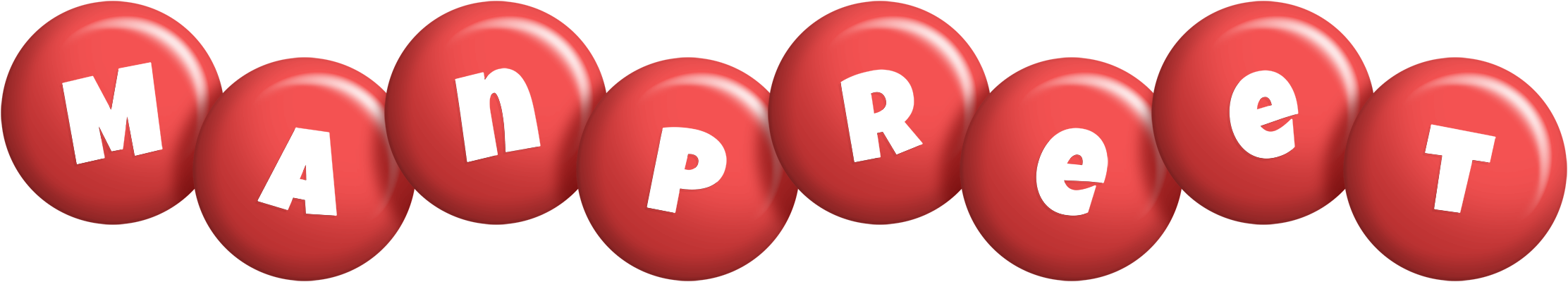 Manpreet candy-red logo