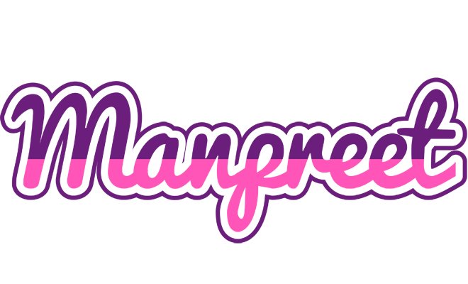 Manpreet cheerful logo