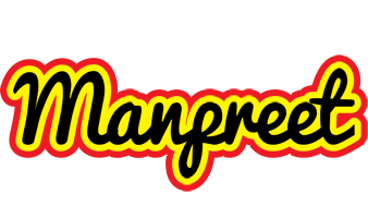 Manpreet flaming logo