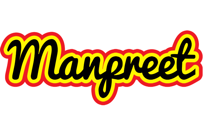 Manpreet flaming logo