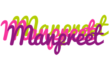 Manpreet flowers logo