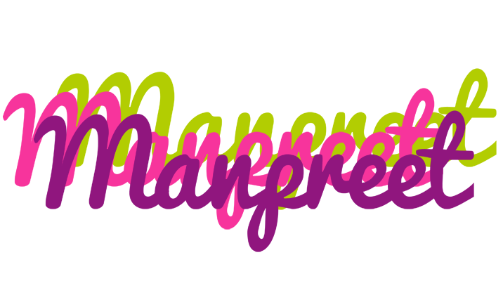 Manpreet flowers logo