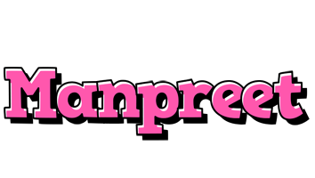Manpreet girlish logo