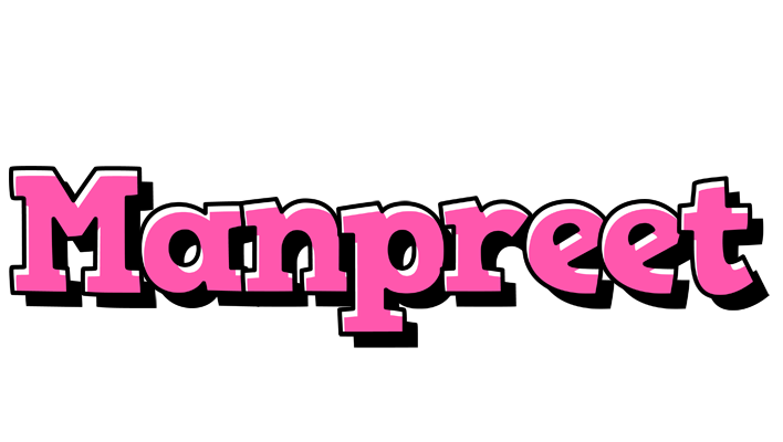 Manpreet girlish logo