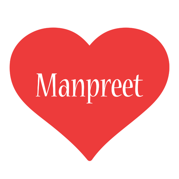 Manpreet love logo