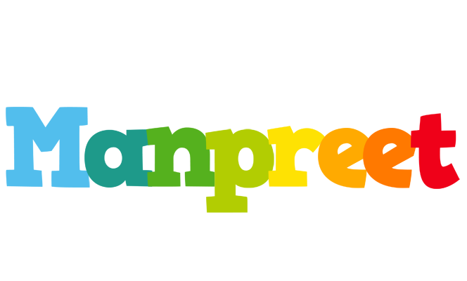 Manpreet rainbows logo