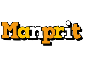 Manprit cartoon logo