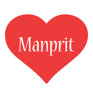 Manprit love logo