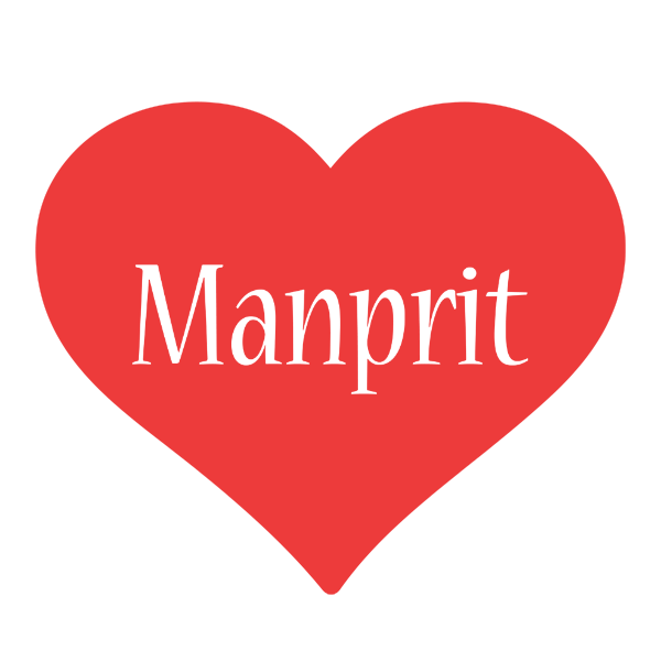 Manprit love logo