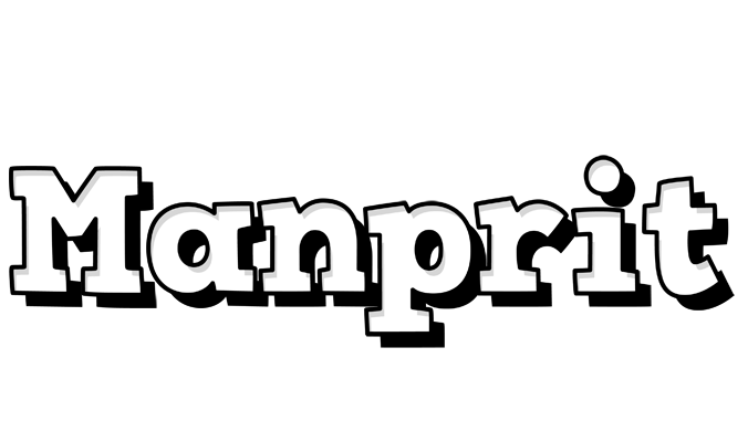 Manprit snowing logo