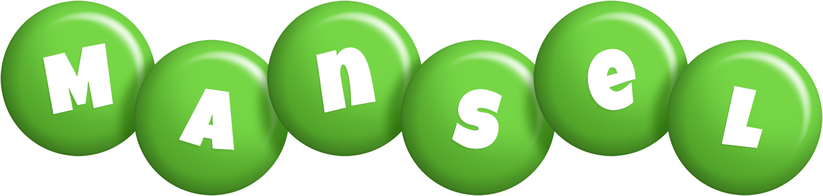 Mansel candy-green logo
