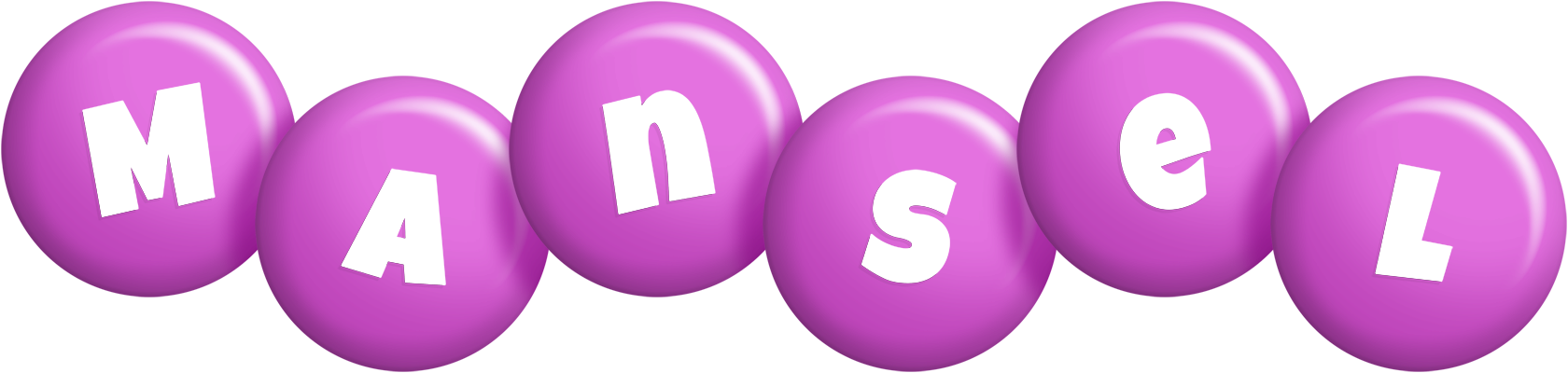 Mansel candy-purple logo