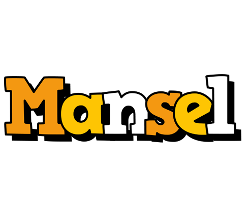 Mansel cartoon logo