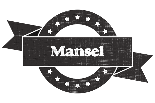 Mansel grunge logo