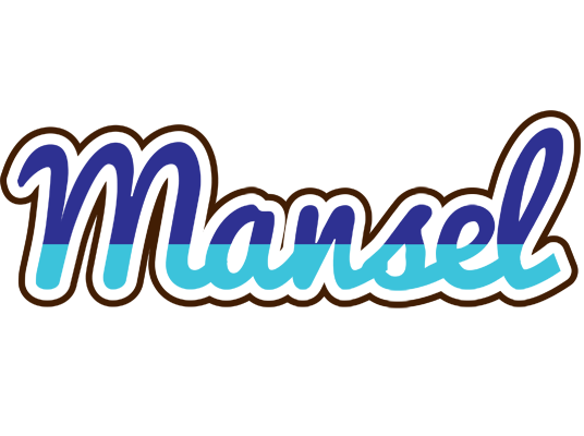 Mansel raining logo