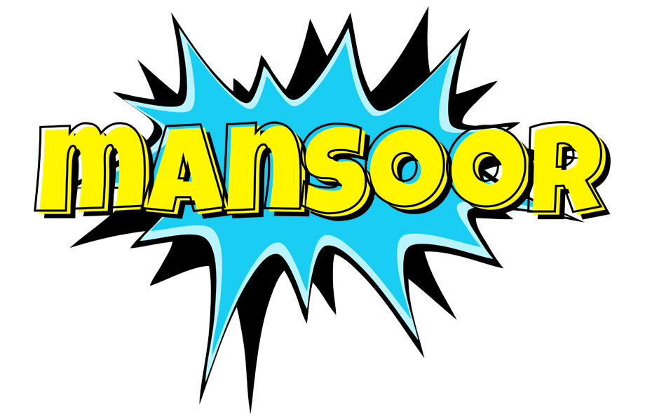 Mansoor amazing logo