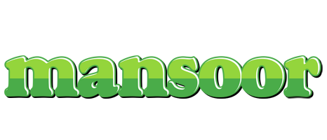 Mansoor apple logo