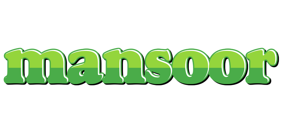 Mansoor apple logo