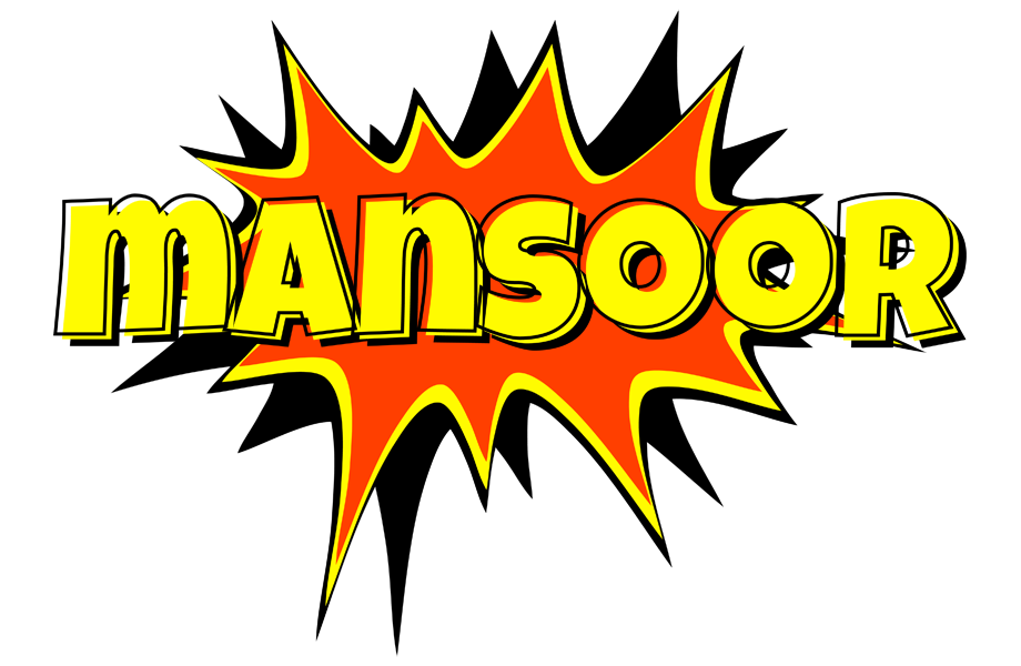 Mansoor bazinga logo