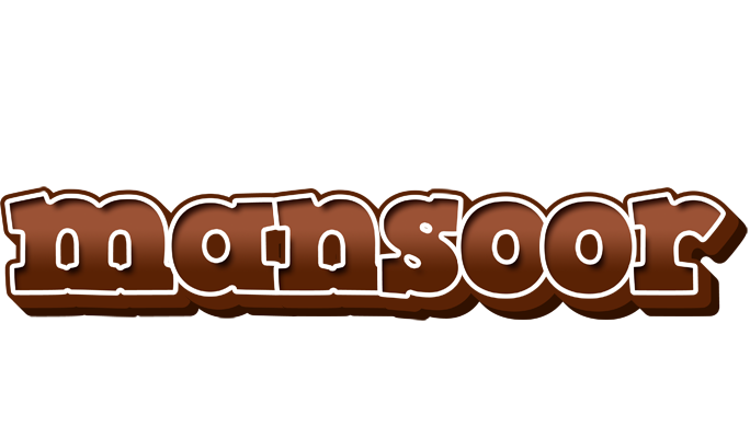 Mansoor brownie logo