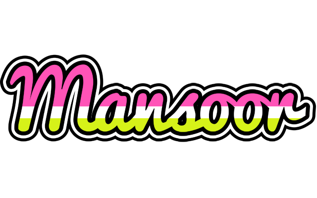 Mansoor candies logo