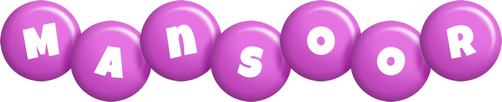 Mansoor candy-purple logo